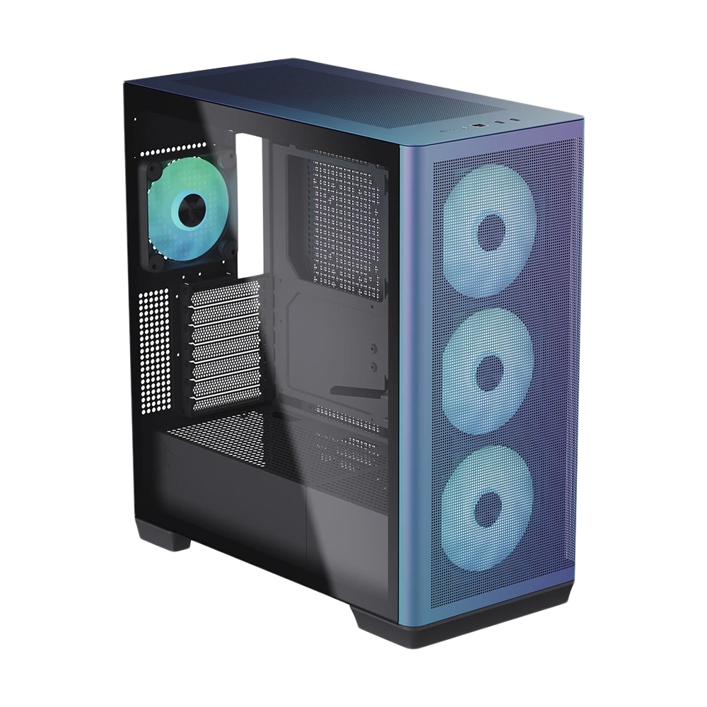 APNX C1-R ARGB Fan x 4 Mid Tower Case - Chroma Flair