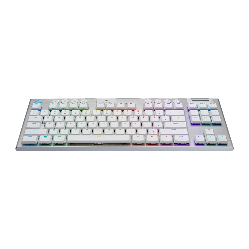 LOGITECH G915 TKL Lightspeed RGB Wireless Mechanical Keyboard - White