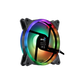 AEROCOOL Duo 14 ARGB 14cm PC Fan - Black