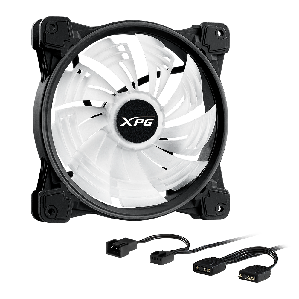 XPG HURRICANE 140mm ARGB PWM Case Fan - Black