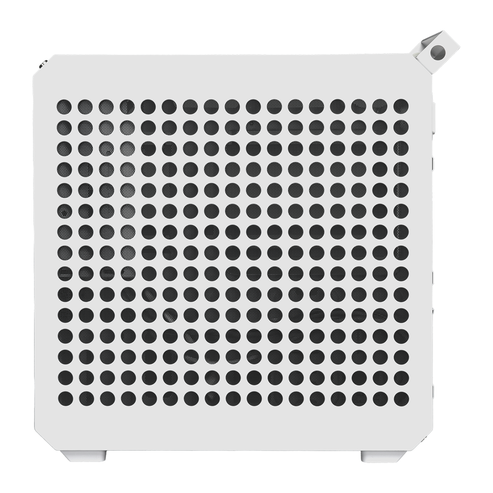 COOLER MASTER Qube 500 Flatpack EATX Case - White