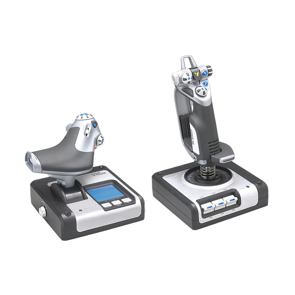 Logitech X52 H.O.T.A.S. Throttle and Stick Simulation Controller