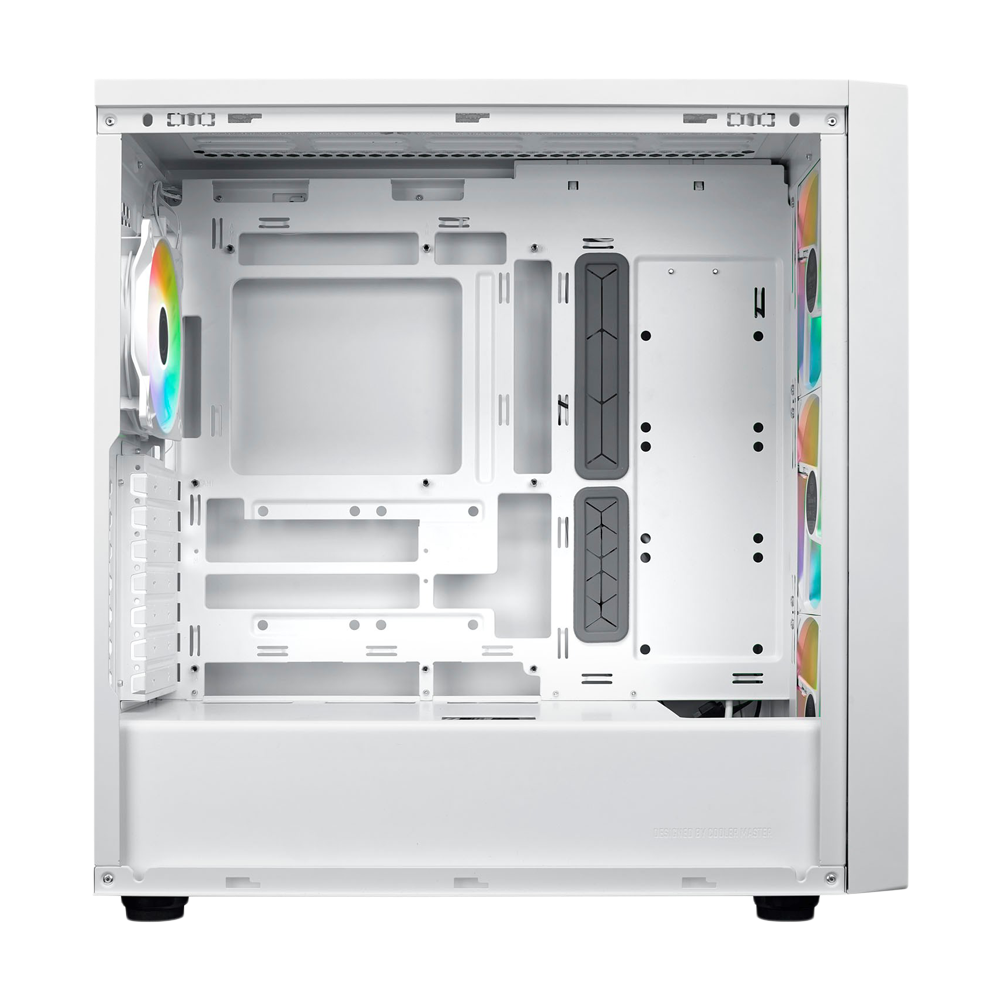 Cooler Master MB600 ARGB Mid Tower Case - White