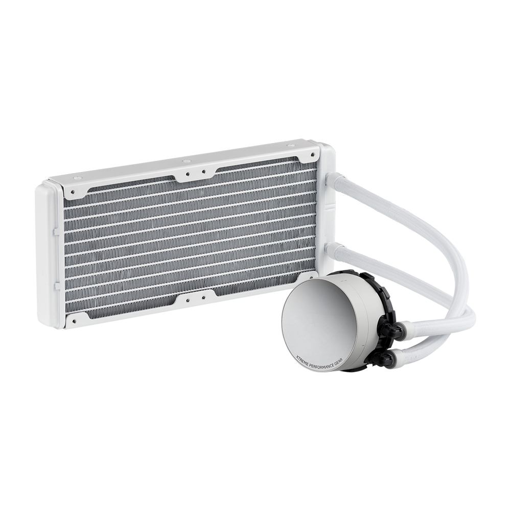 XPG LEVANTE X 240 ARGB CPU Liquid Cooler - White