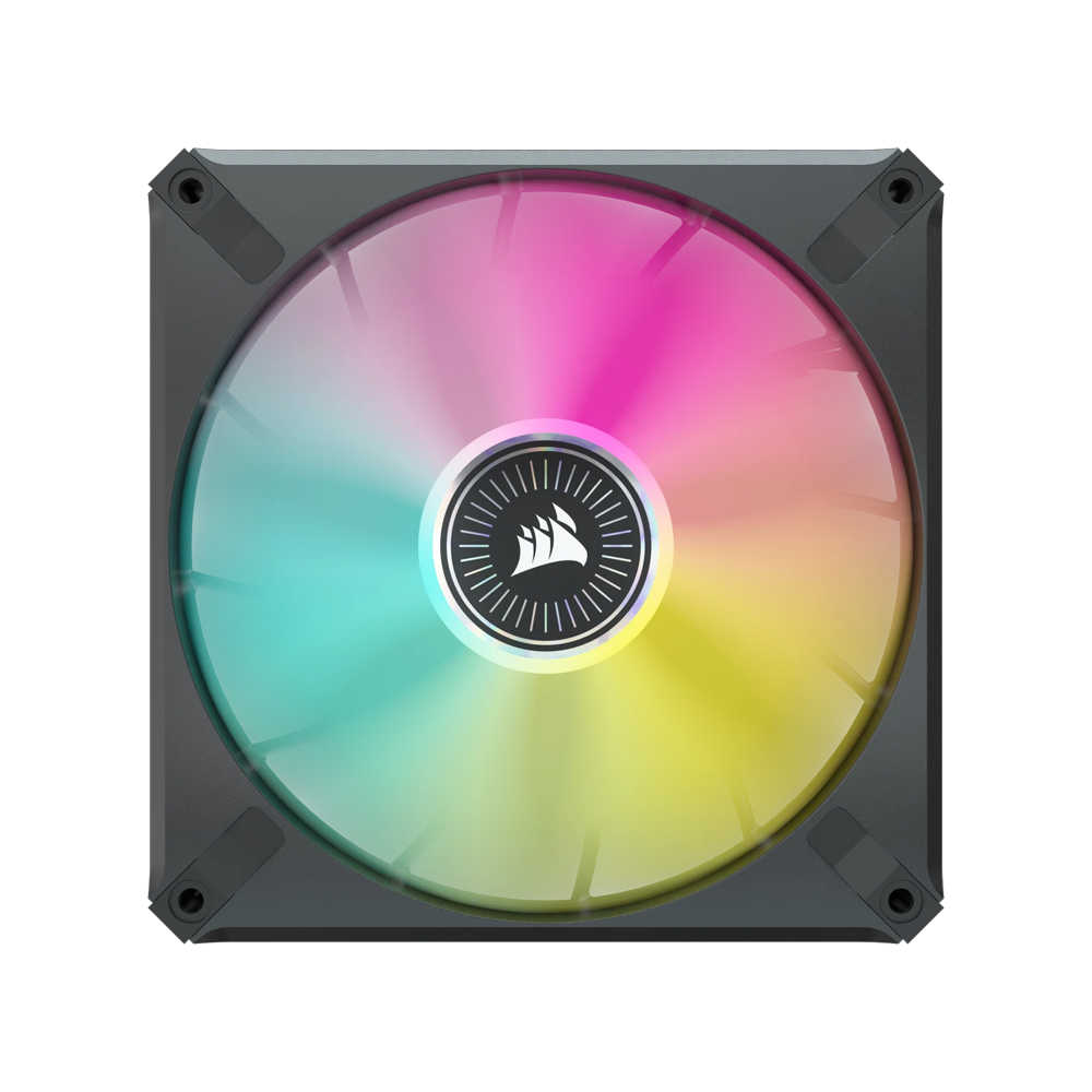 CORSAIR iCUE ML140 RGB ELITE Premium 140mm PWM Magnetic Levitation Fan Single Pack - Black