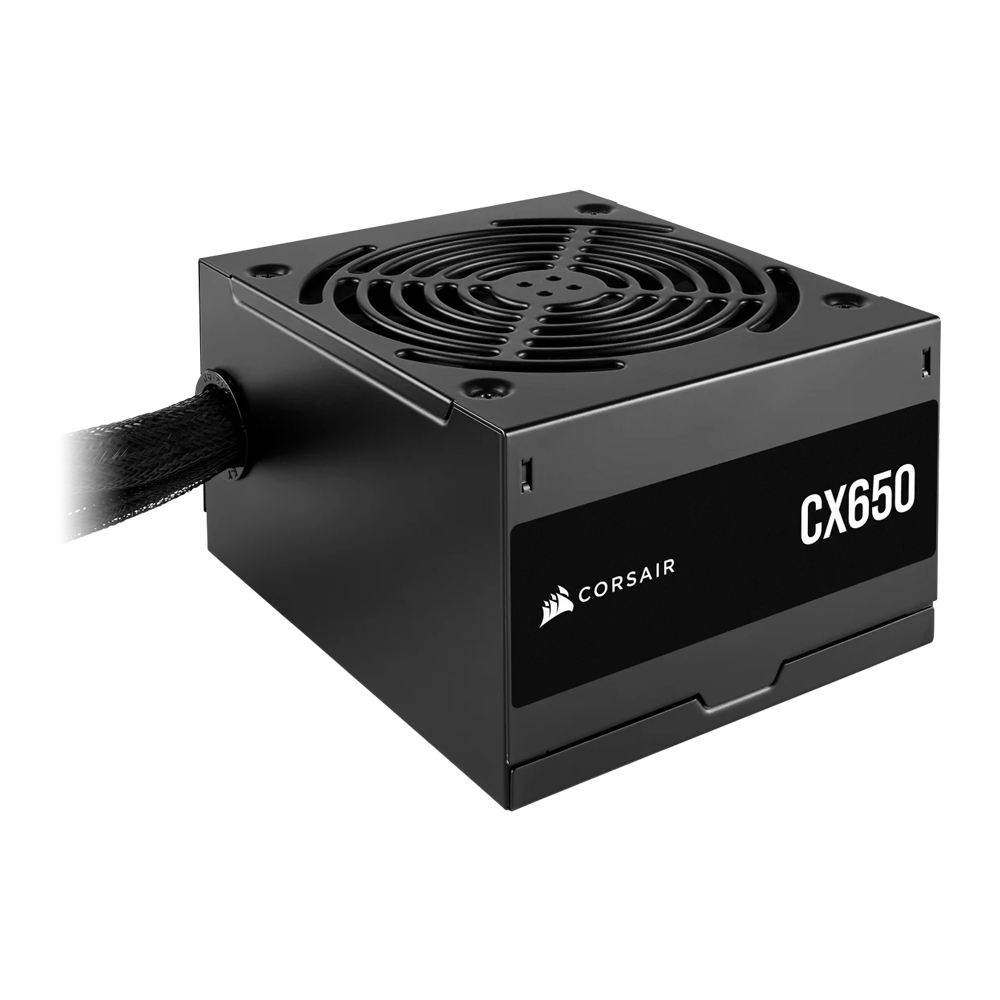 CORSAIR CX Series CX650 650 Watt 80 PLUS Bronze ATX Power Supply (UK)