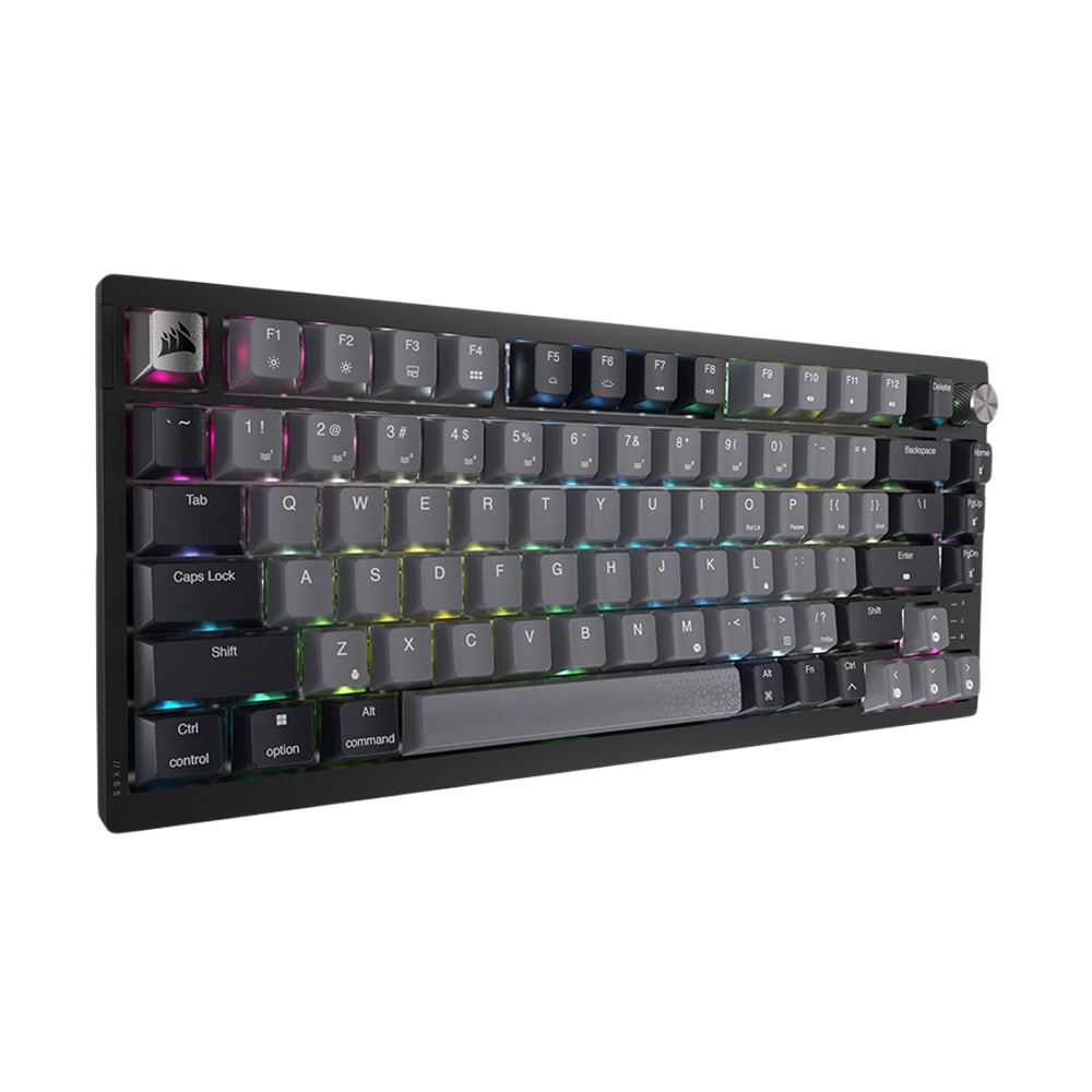 CORSAIR K65 PLUS WIRELESS 75% RGB Mechanical Gaming Keyboard - Black