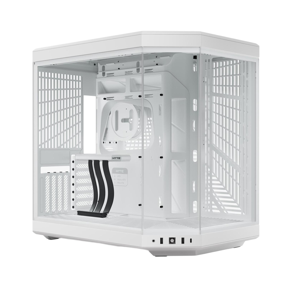 HYTE Y70 Standard Edition Case Without Fans - Snow White