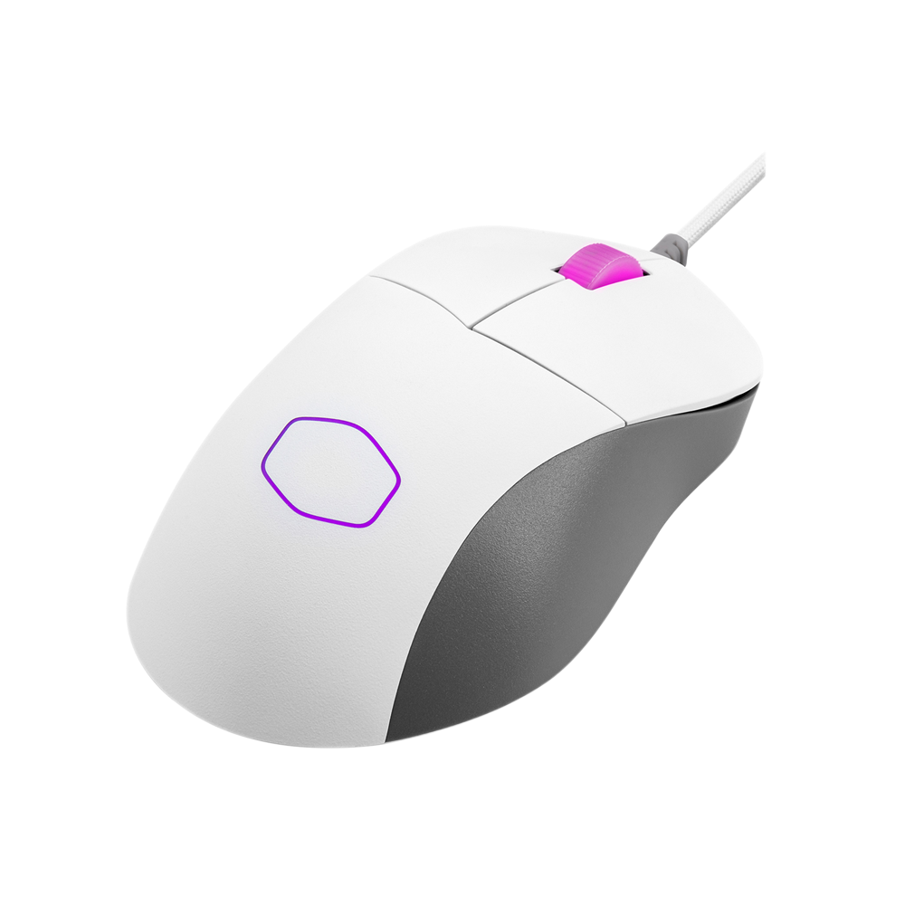 COOLER MASTER MM730 RGB Wired Gaming Mouse - White Matte