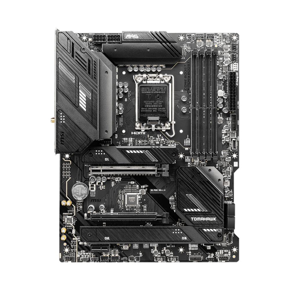 MSI MAG B760 TOMAHAWK WIFI DDR4 ATX Motherboard - Black