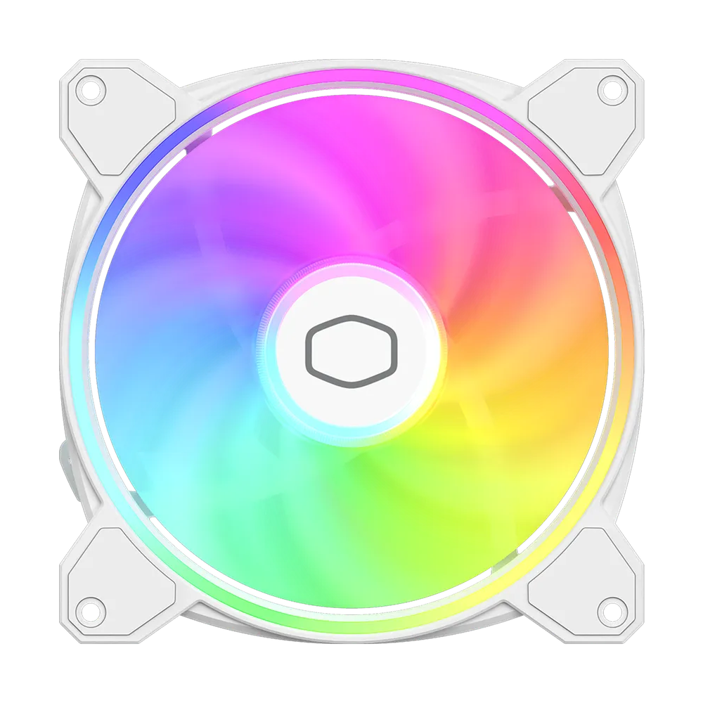 Cooler Master MasterFan MF140 HALO2 ARGB Case Fan - White