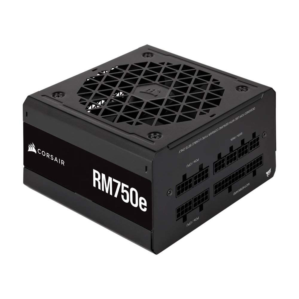 CORSAIR RMe Series RM750e 750W 80 PLUS Gold Fully Modular ATX Power Supply - Black