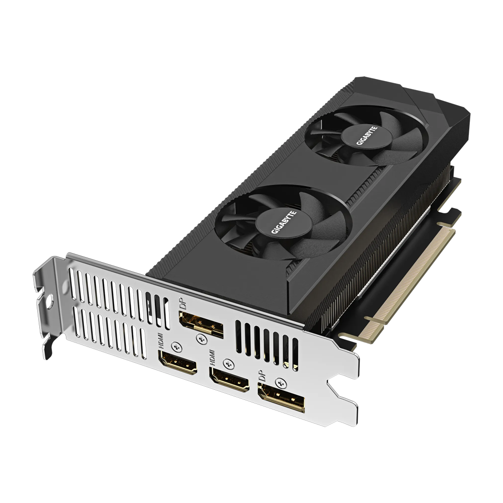 GIGABYTE GeForce RTX 3050 OC Low Profile 6GB Graphic Card - Black