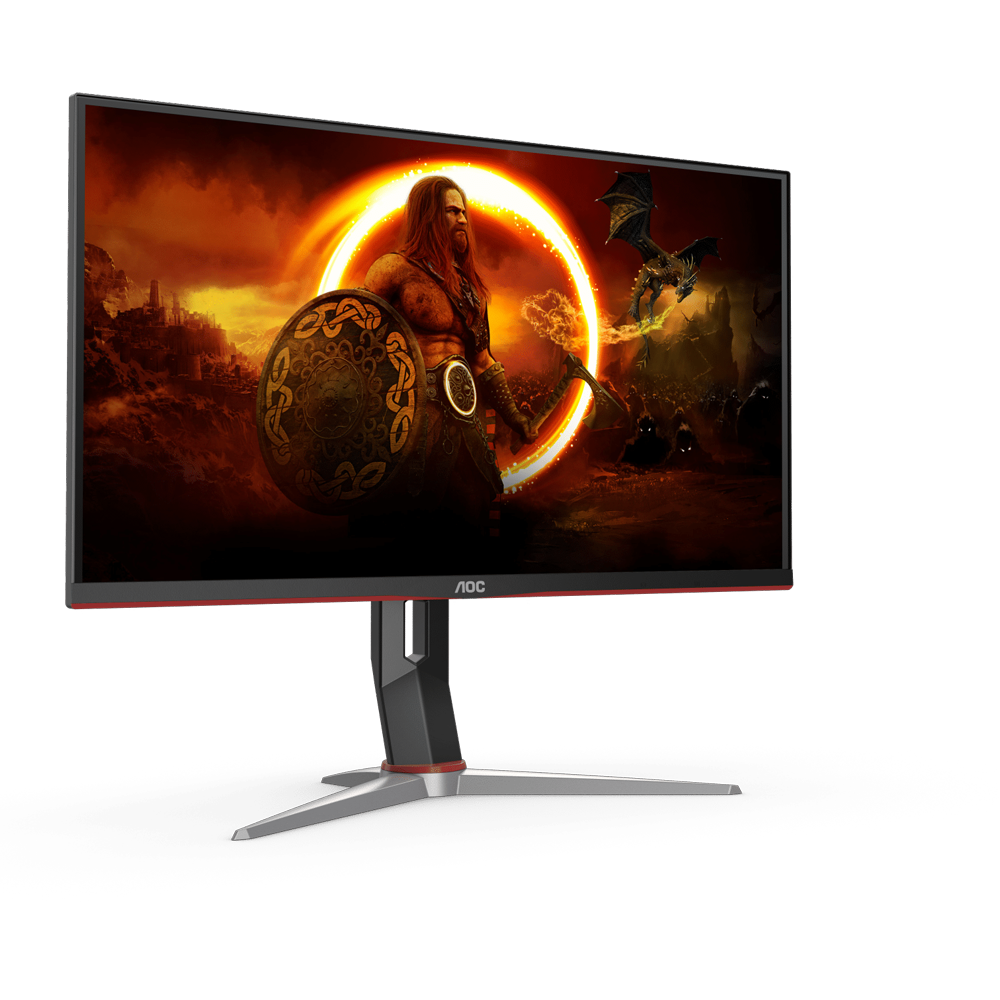 AOC U28G2X 28 Inch 144Hz 4K UHD HDMI 2.1 1ms IPS Gaming Monitor - Black