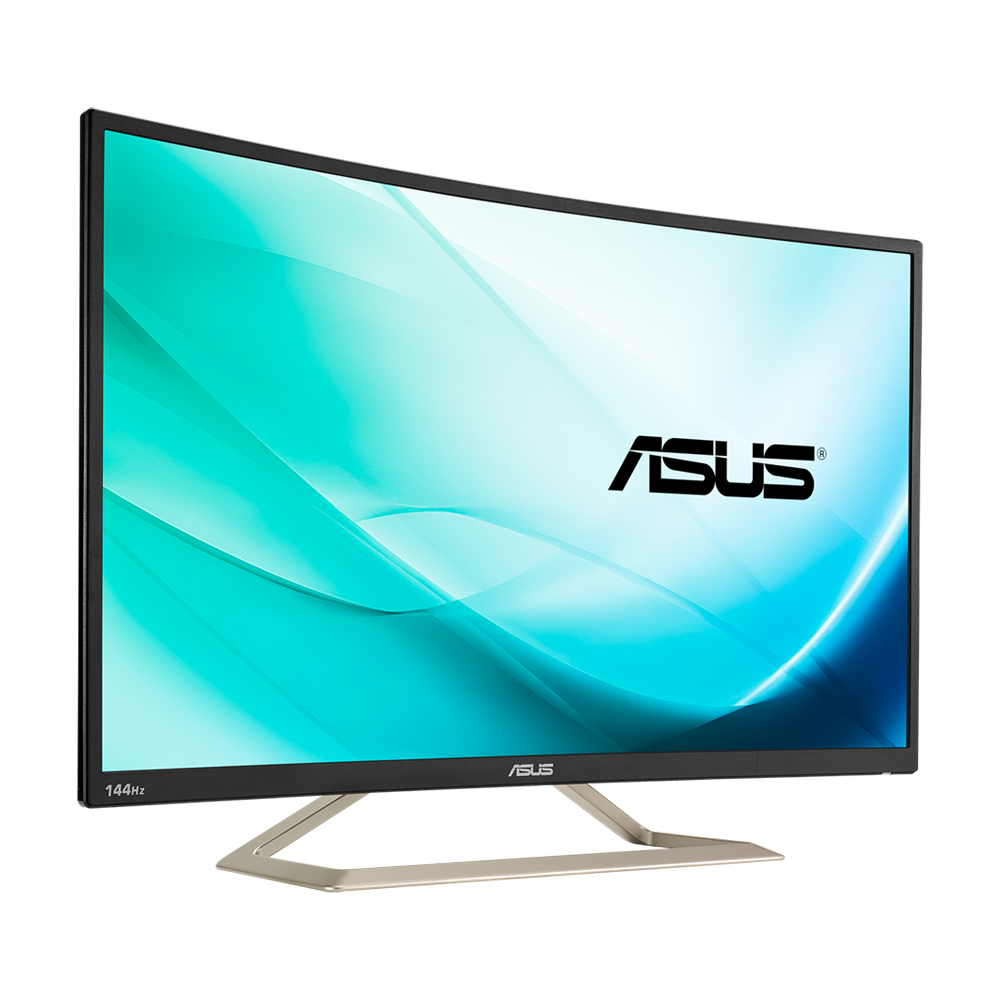 ASUS VA326HR 32 Inch 144Hz FHD 4ms Curved Gaming Monitor - Black