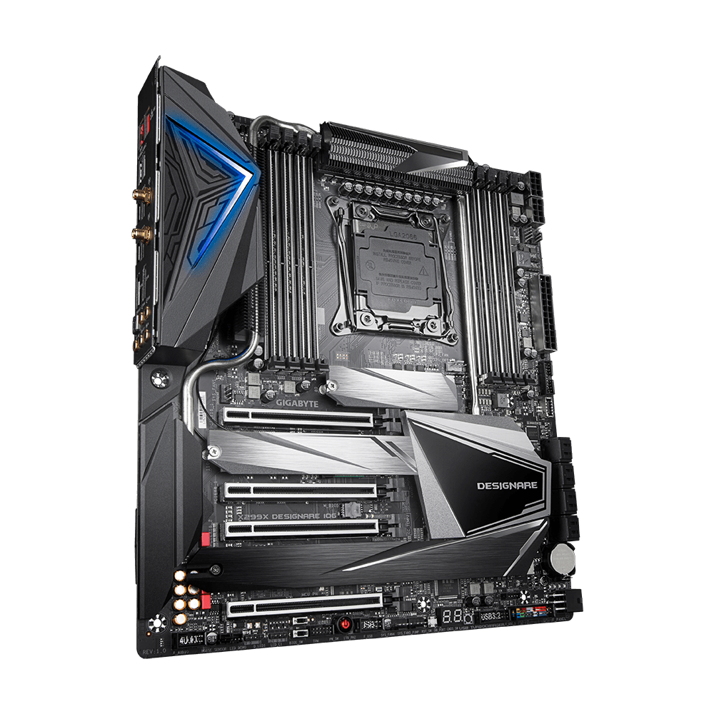 GIGABYTE X299X DESIGNARE 10G E-ATX Motherboard - Black