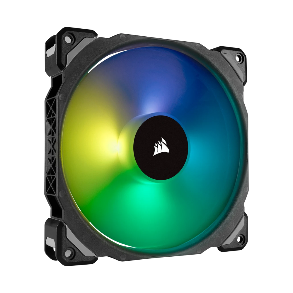 CORSAIR ML140 PRO RGB LED 140mm PWM Premium Magnetic Levitation Fan Single Pack - Black