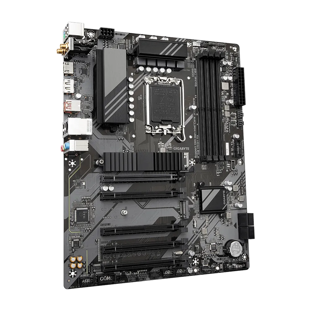GIGABYTE B760 DS3H AX 1.2 DDR5 ATX Motherboard - Black