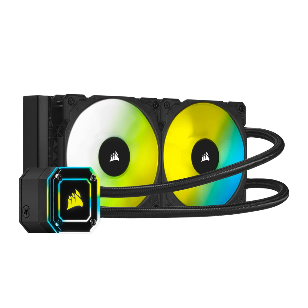 Corsair iCUE H115i ELITE CAPELLIX 280mm ML RGB Liquid Cooler - Black