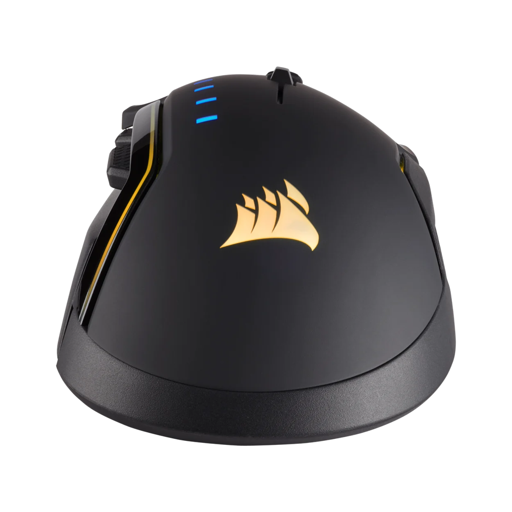 CORSAIR GLAIVE RGB Wired Gaming Mouse - Black Aluminum