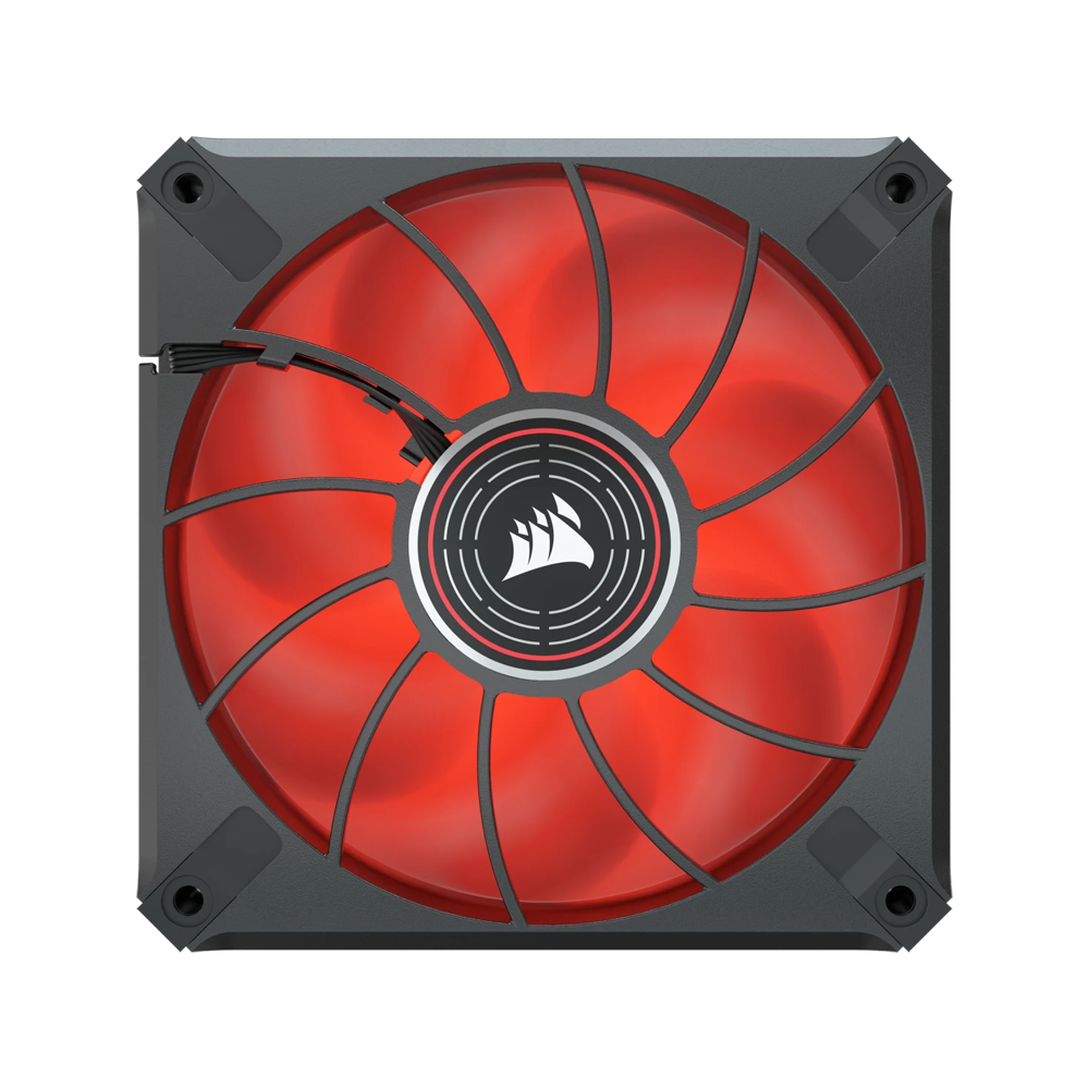 CORSAIR ML120 LED ELITE Red Premium 120mm PWM Magnetic Levitation Fan