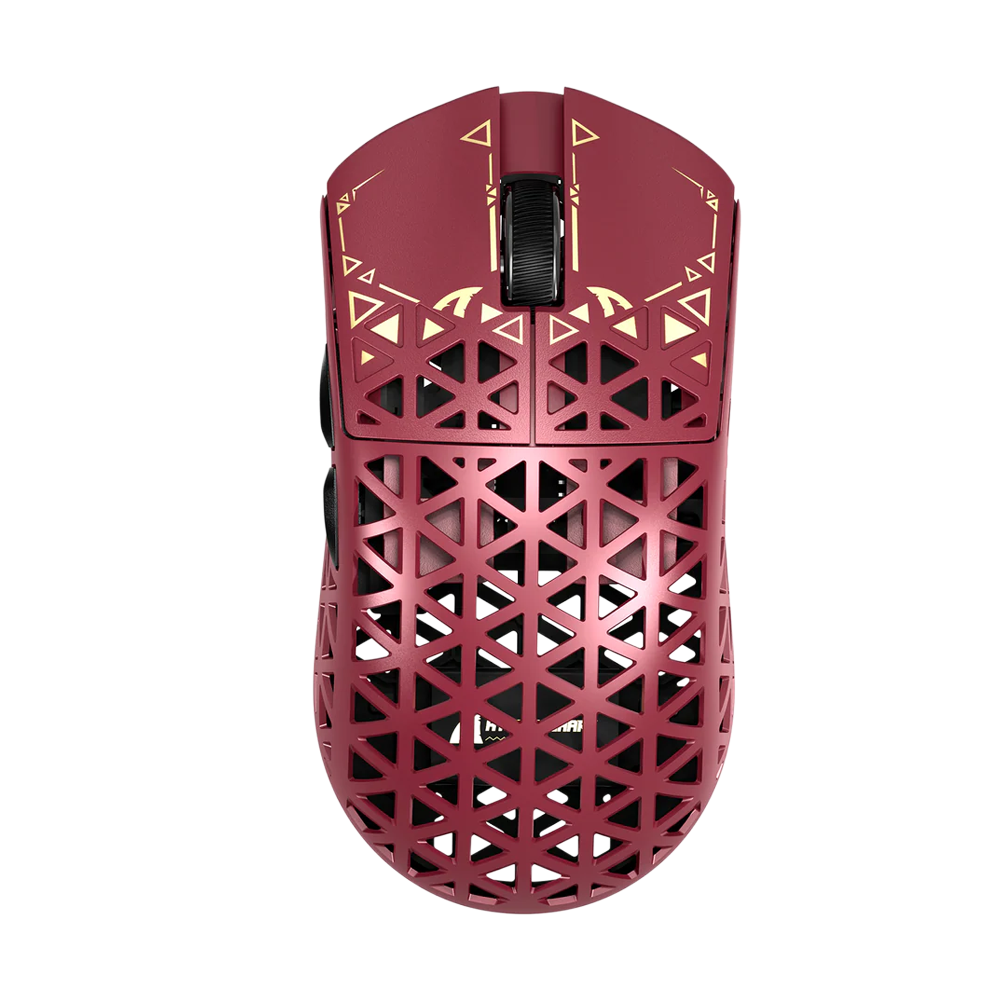 ATTACK SHARK R5 ULTRA PAW3950MAX Carbon Fiber 8K Wireless Gaming Mouse - Red