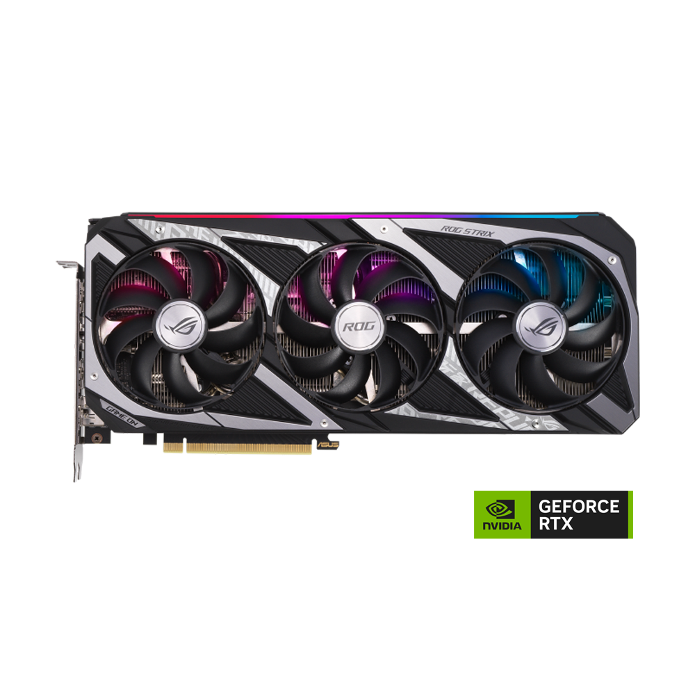 ASUS ROG STRIX NVIDIA GEFORCE RTX 3050 OC 8GB Graphics Card - Black
