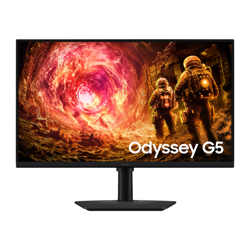 SAMSUNG ODYSSEY G5 G50F - 27 Inch 2K 180Hz QHD HDMI 2.0 1ms IPS Gaming Monitor - Black