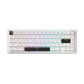 ATTACK SHARK X65 HE Magnetic Switch Wired Gaming Keyboard - White