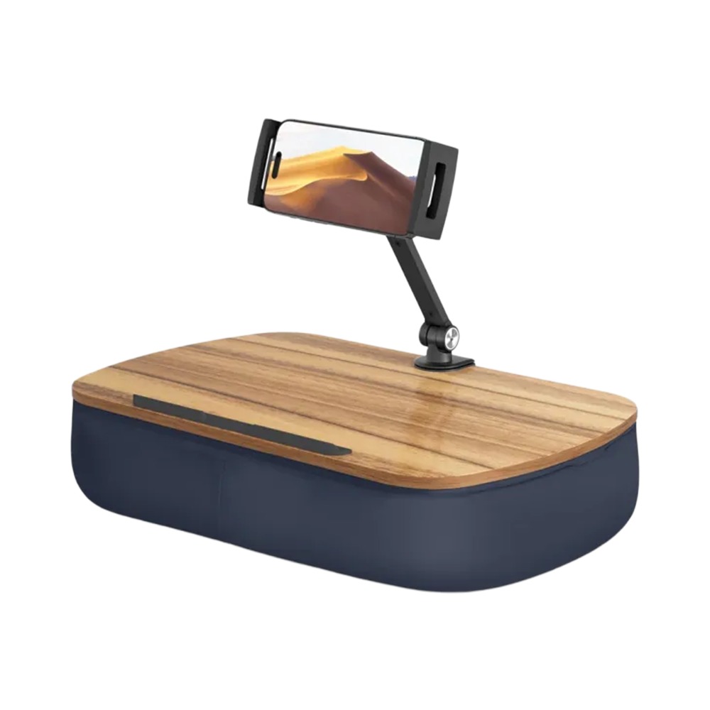 Gamvity Ergo360 Pro Adjustable Aluminum & Wooden Desktop Stand for iPad & Tablets