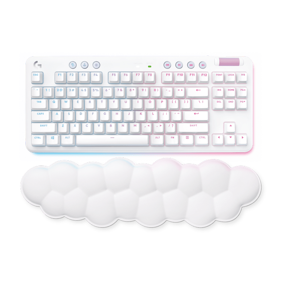 LOGITECH G715 Tenkeyless Wireless Gaming Keyboard - White