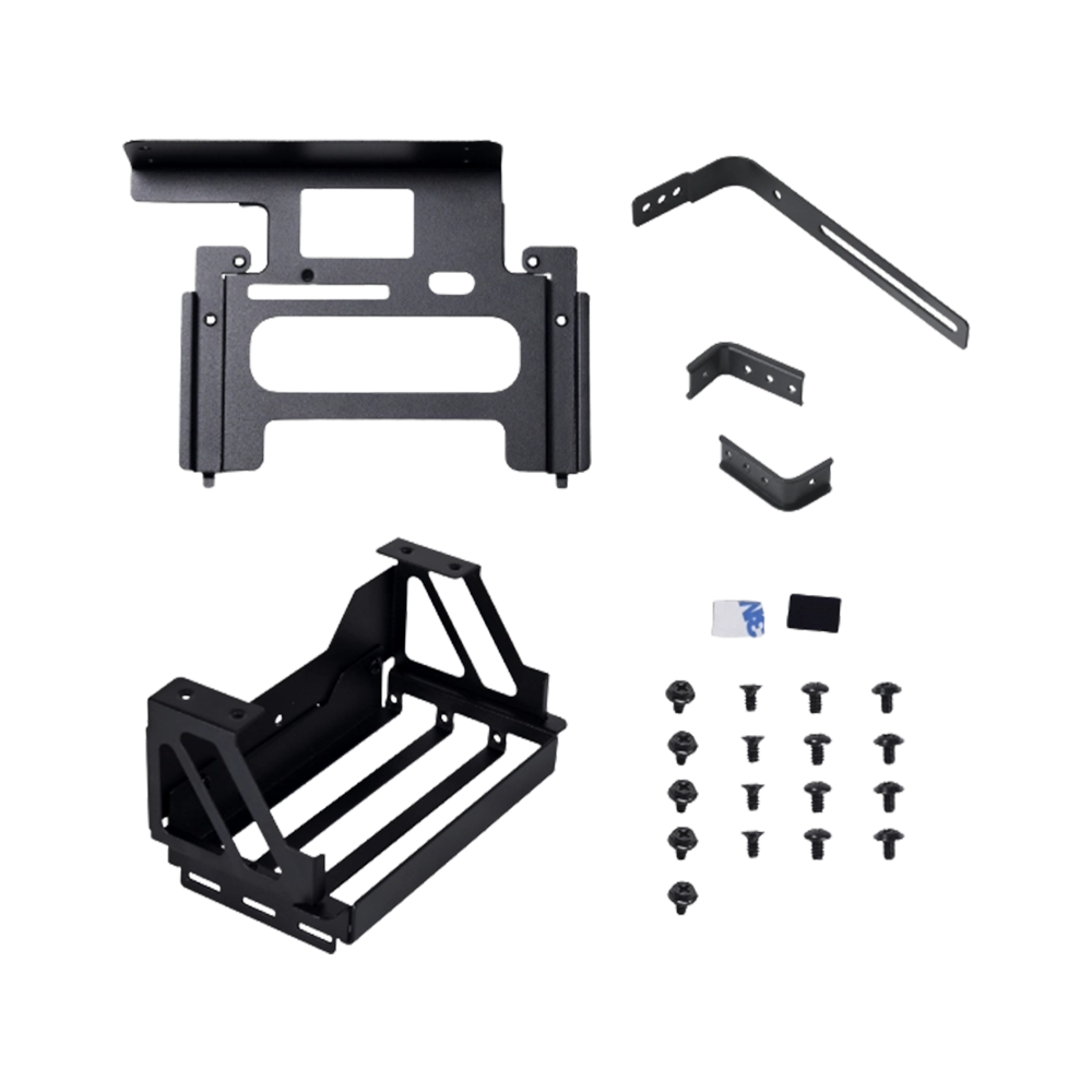 Lian LI O11D EVO UPRIGHT GPU KIT for GPU Bracket Only ( Compatible with 40 Series GPU) - Black