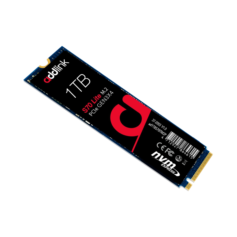 Addlink S70 Lite M.2 2280 NVMe PCIe GEN 3X4 SSD - 1TB