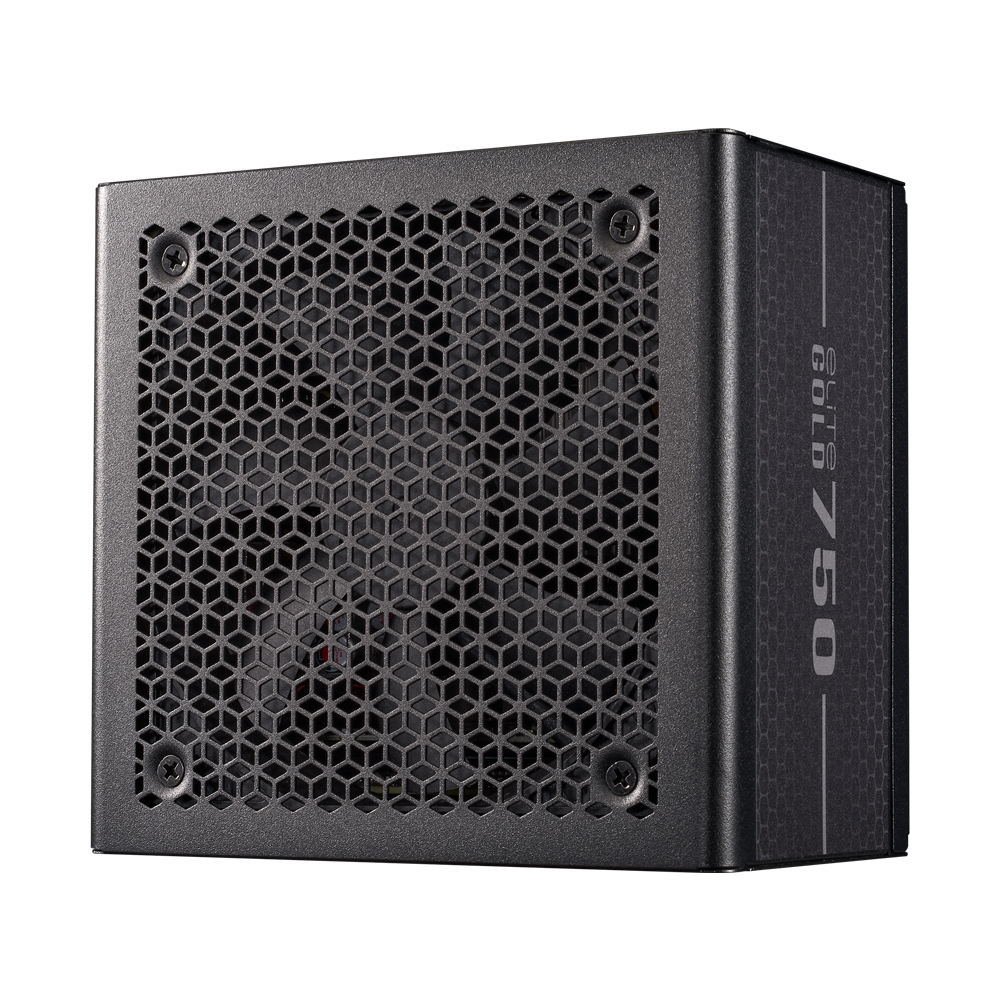 Cooler Master Elite Gold 750W 80 PLUS Gold Modular ATX 3.1 Power Supply - Black