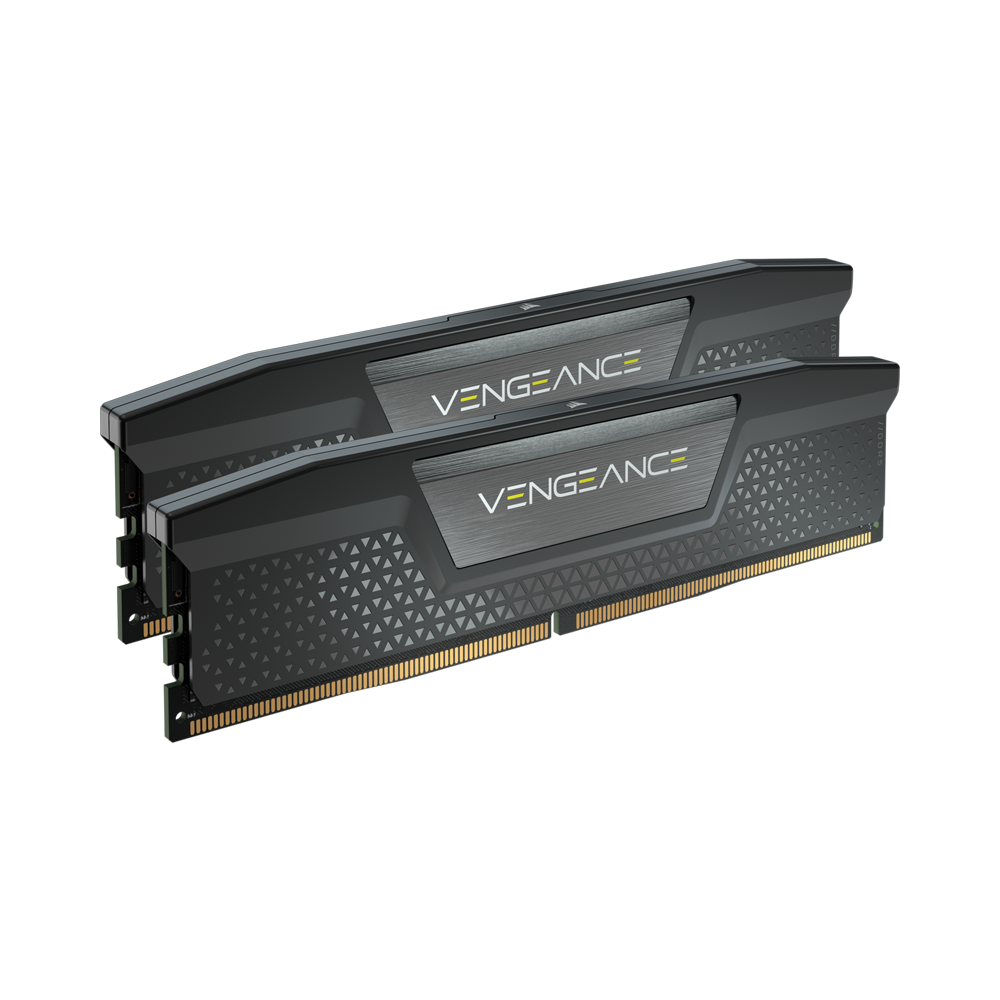 CORSAIR VENGEANCE 32GB (2x16GB) DDR5 DRAM 4800MHz C40 Memory Kit - Black