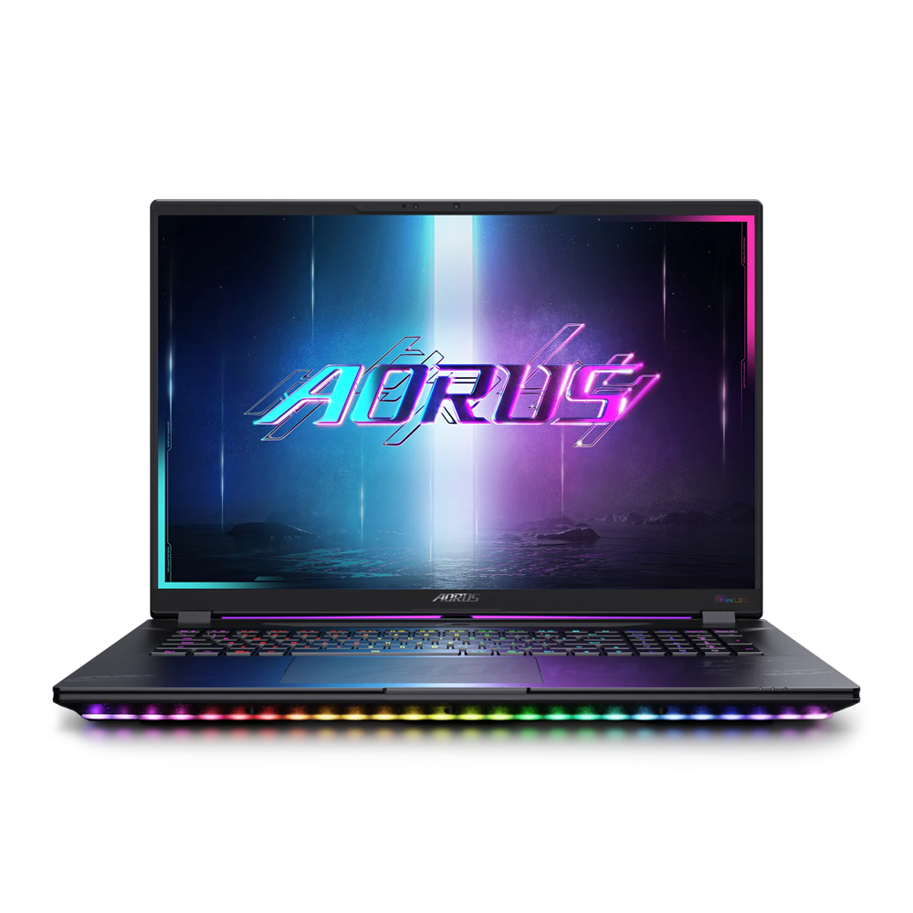 GIGABYTE AORUS MASTER 18 AM8H Gaming Laptop Black (18 Inch Ultra 9 275HX, 32GBx2 DDR5, M.2(PCIe)1TBx2 SSD,QHD+, RTX 5090 24GB GDDR7, WiFi, Win 11 Pro, AR(RGB) KB)