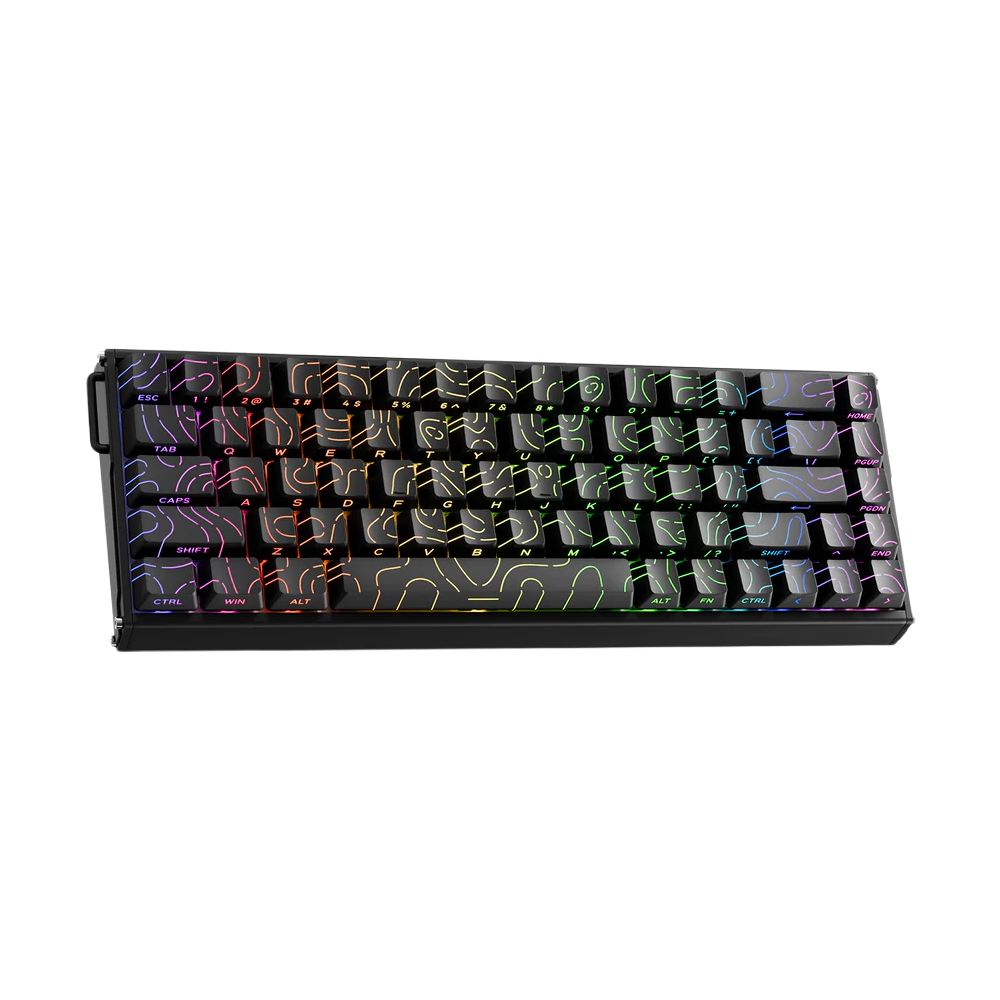 ATTACK SHARK X68MAX Magnetic Switch Mechanical Wired Keyboard - Black