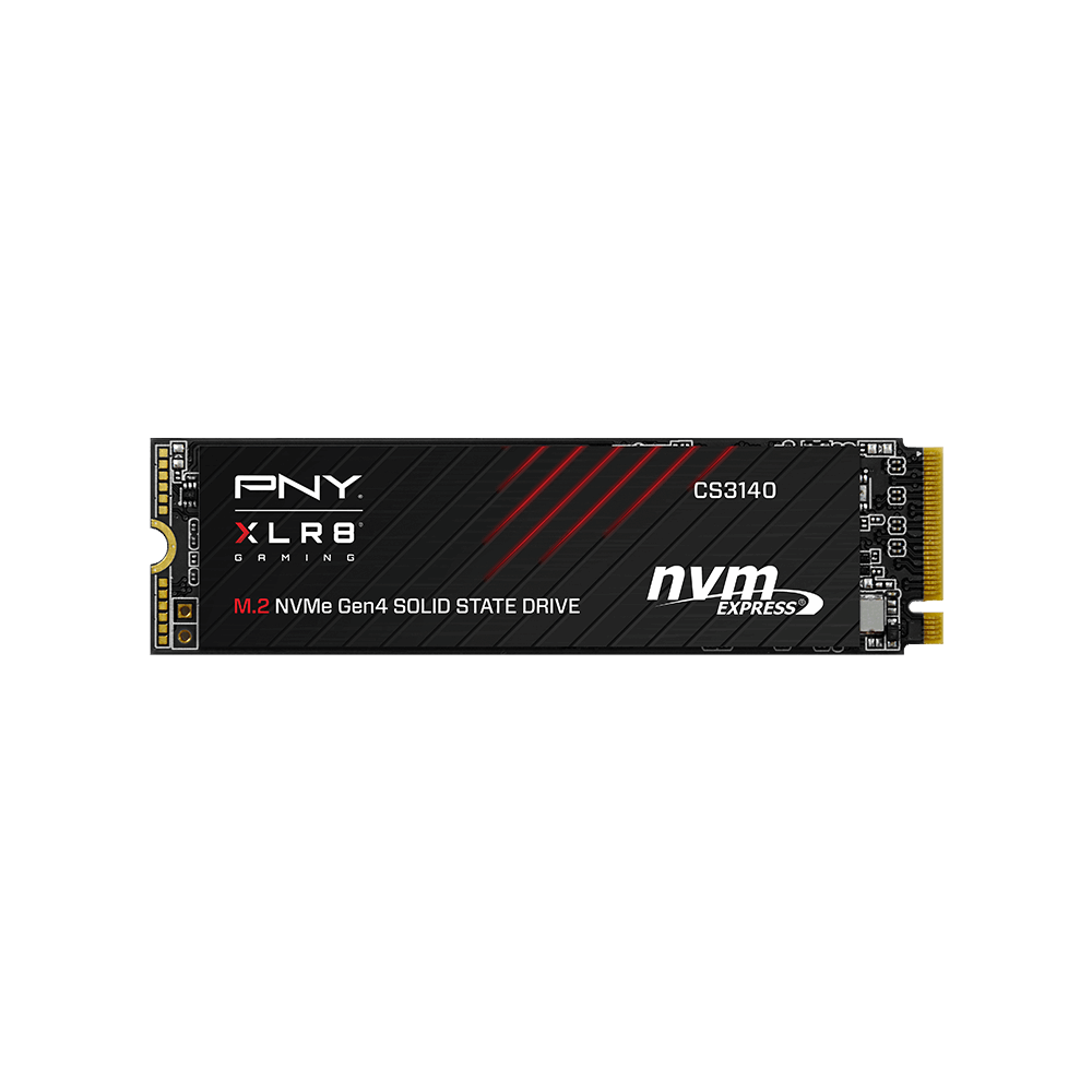 PNY XLR8 CS3140 M.2 2280 PCIe GEN4X4 NVMe SSD (R:7,500MB/s W6,850:MB/s) - 4TB