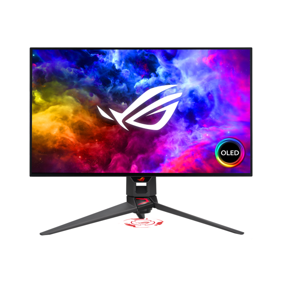 ASUS ROG PG27AQDM 27 Inch 240Hz WQHD HDMI 2.0 0.03ms OLED Gaming Monitor - Black