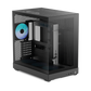 APNX V2-F With 4 Fans Mid Tower Case - Black