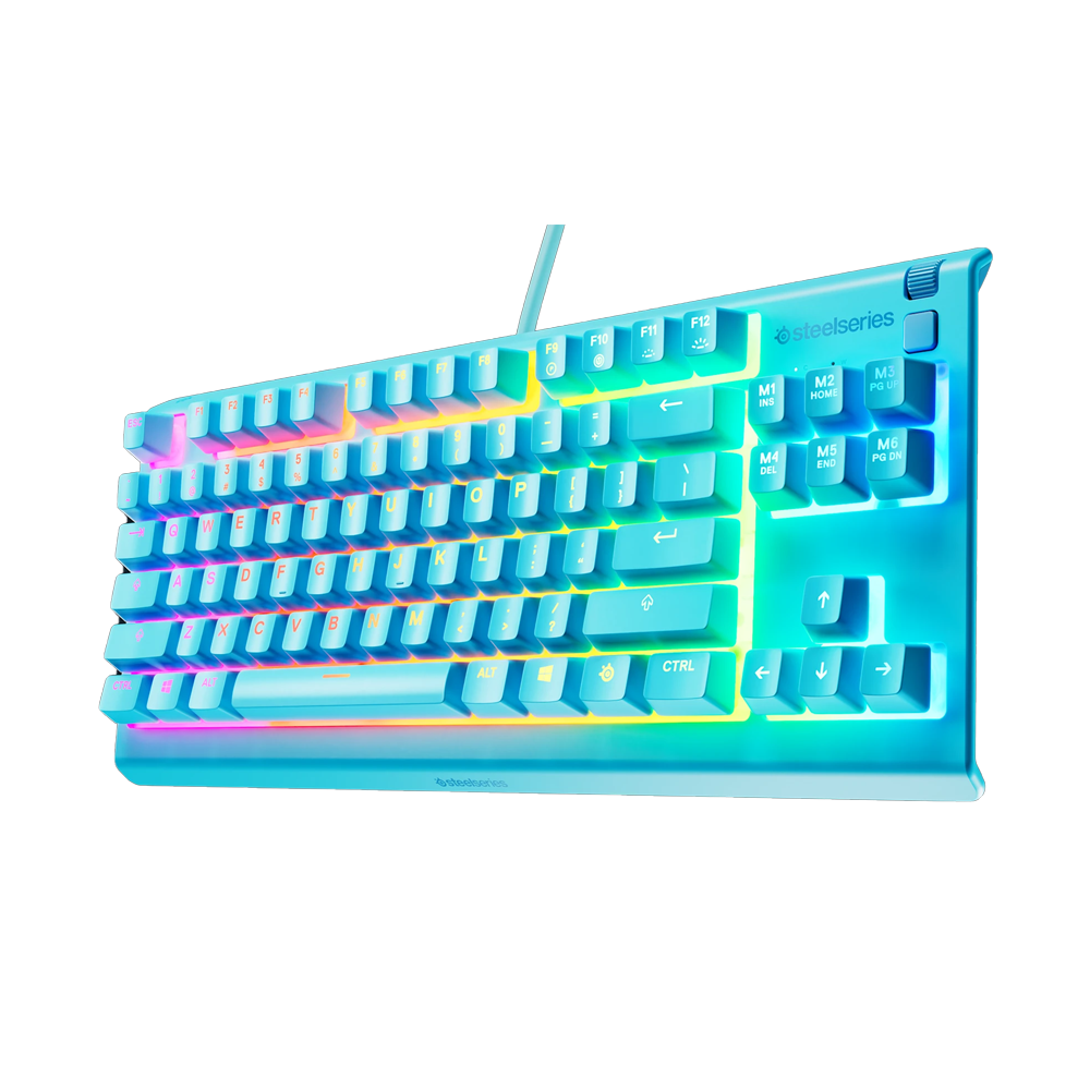 STEELSERIES APEX 3 TKL Gaming Keyboard US AQUA