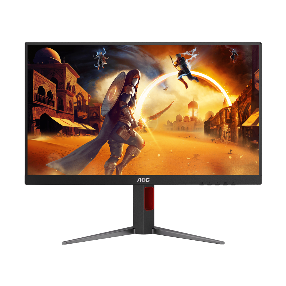 AOC 27G4 27 Inch 180Hz FHD HDMI 2.0 1ms IPS Gaming Monitor - Black