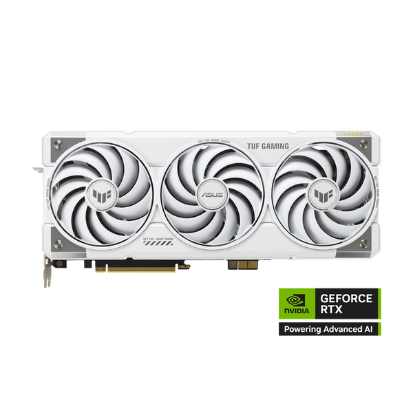 ASUS TUF Gaming Nvidia GeForce RTX 5070 TI OC 16GB BTF Graphics Card - White