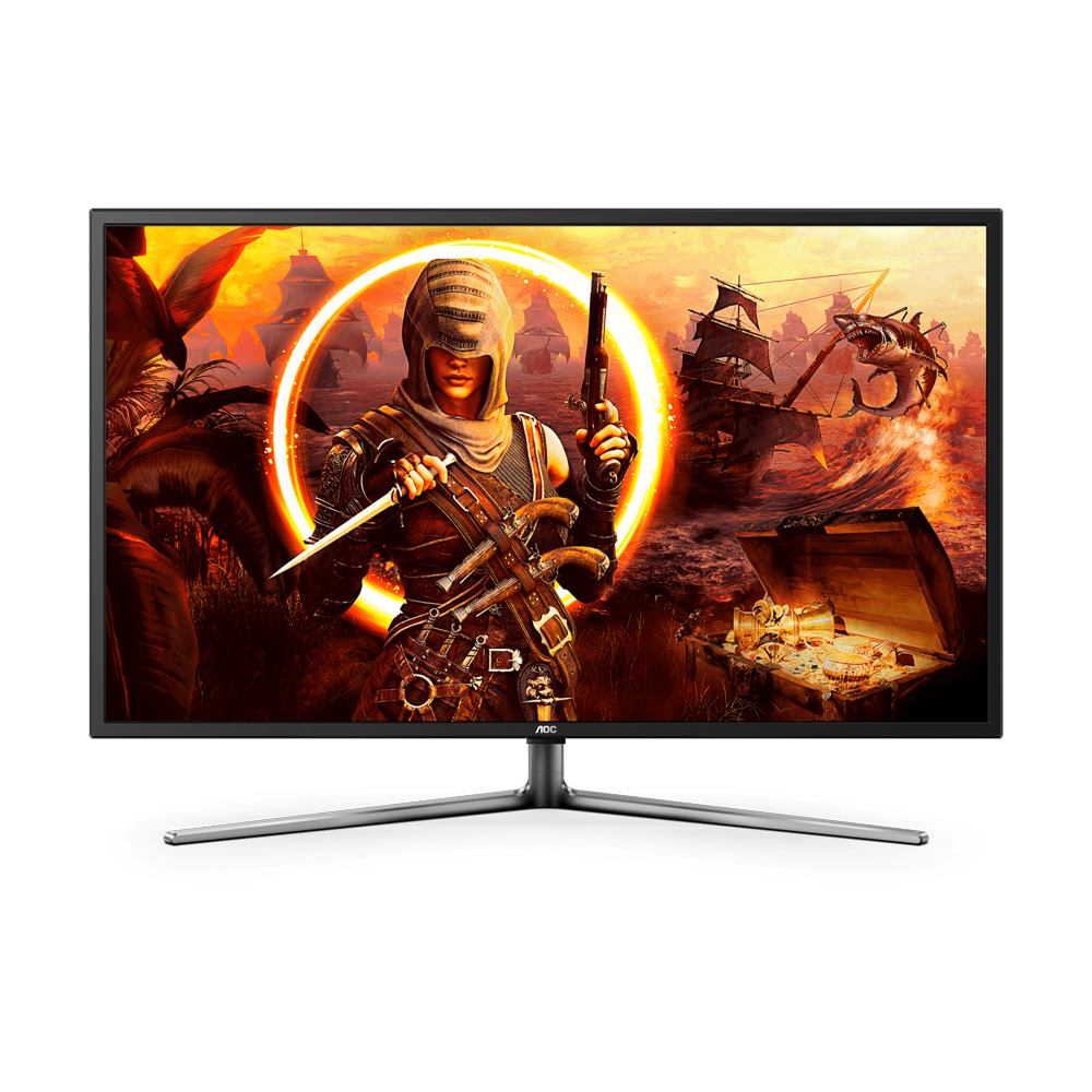 AOC G4309VX/D - 43 Inch 144Hz 4K UHD HDMI 2.1 HDR 1ms Gaming Monitor - Black