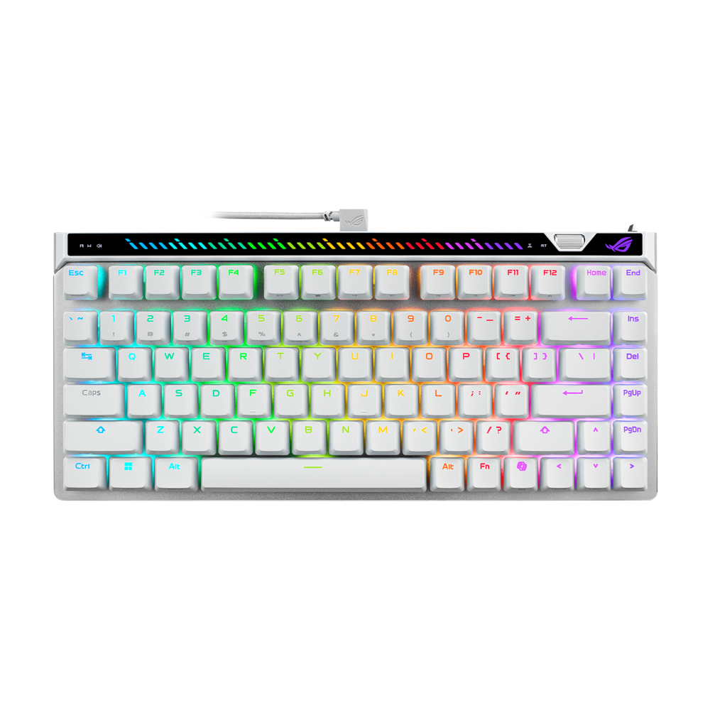 ASUS ROG FALCHION ACE 75 HE Wired Gaming Keyboard - White