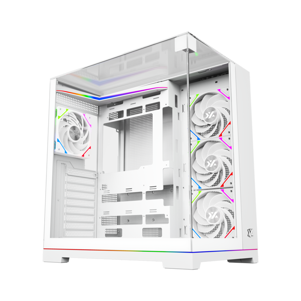 XYZ TESSERACT A-RGB ATX Case - White