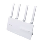 ASUS EXPERT WIFI EBR63 AX3000 Dual-Band WiFi 6 (802.11ax) AIO Access Point With Router - White