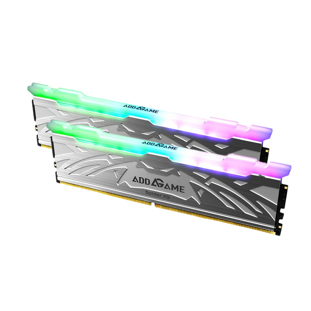 Addlink 16GBx2(32GB Kit) DDR5 5600MT/s CL40 Unbuffered DIMM 288Pin With Heatsink (Silver)