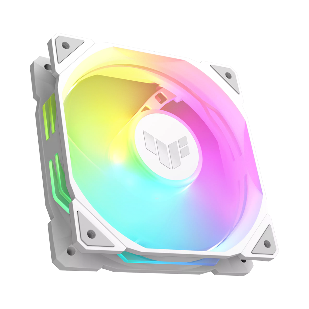 ASUS TUF GAMING TR120 ARGB Single Fan - White