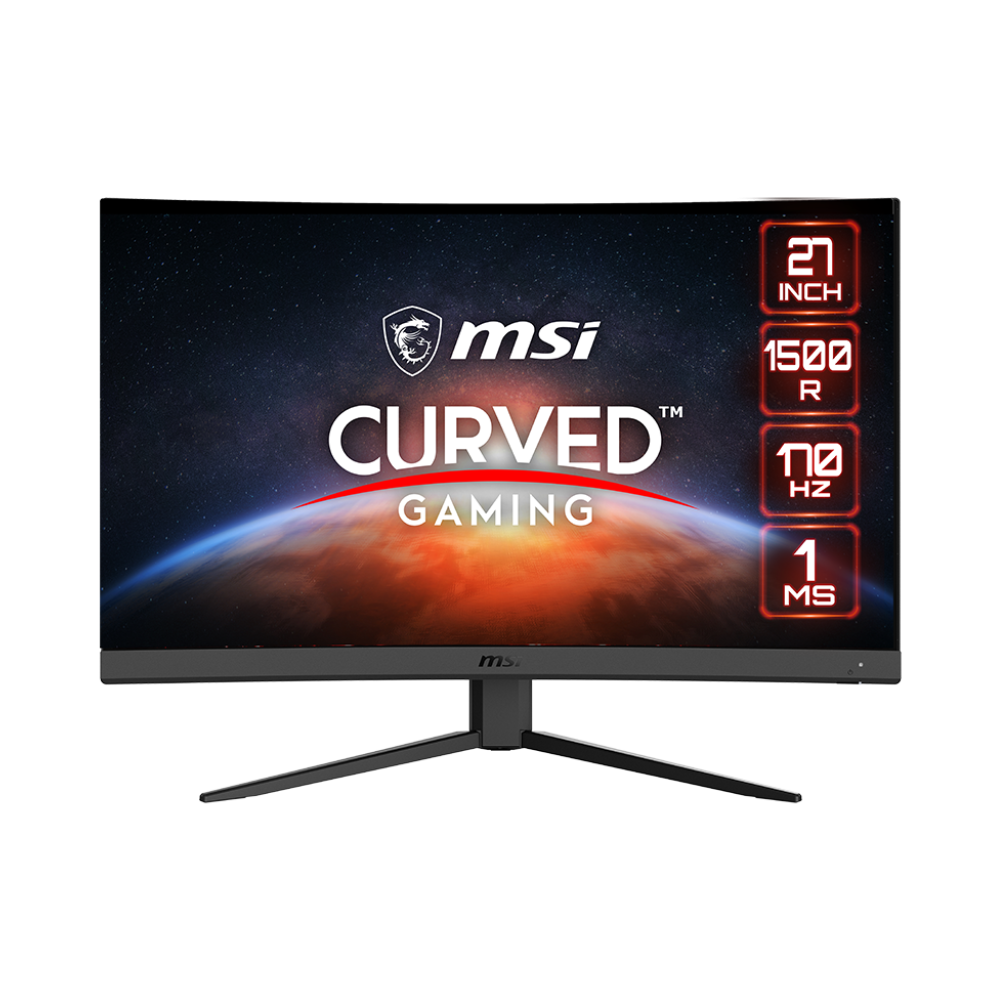 MSI G27CQ4 E2 27 Inch 170Hz WQHD 1ms Gaming Monitor - Black